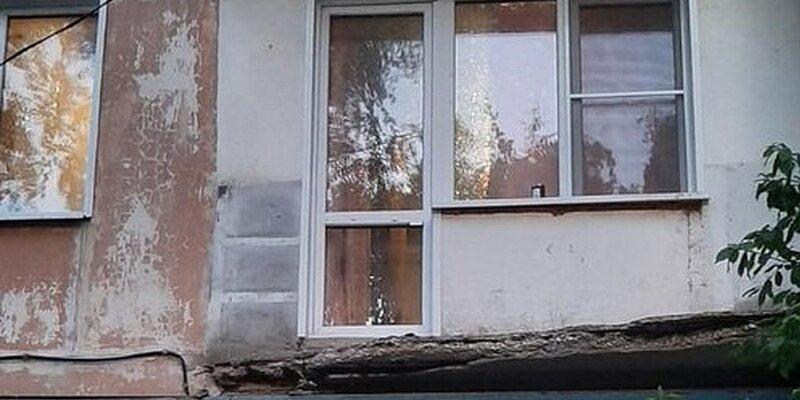В Рязанской области пострадала женщина, рухнувшая с высоты вместе с балконной плитой