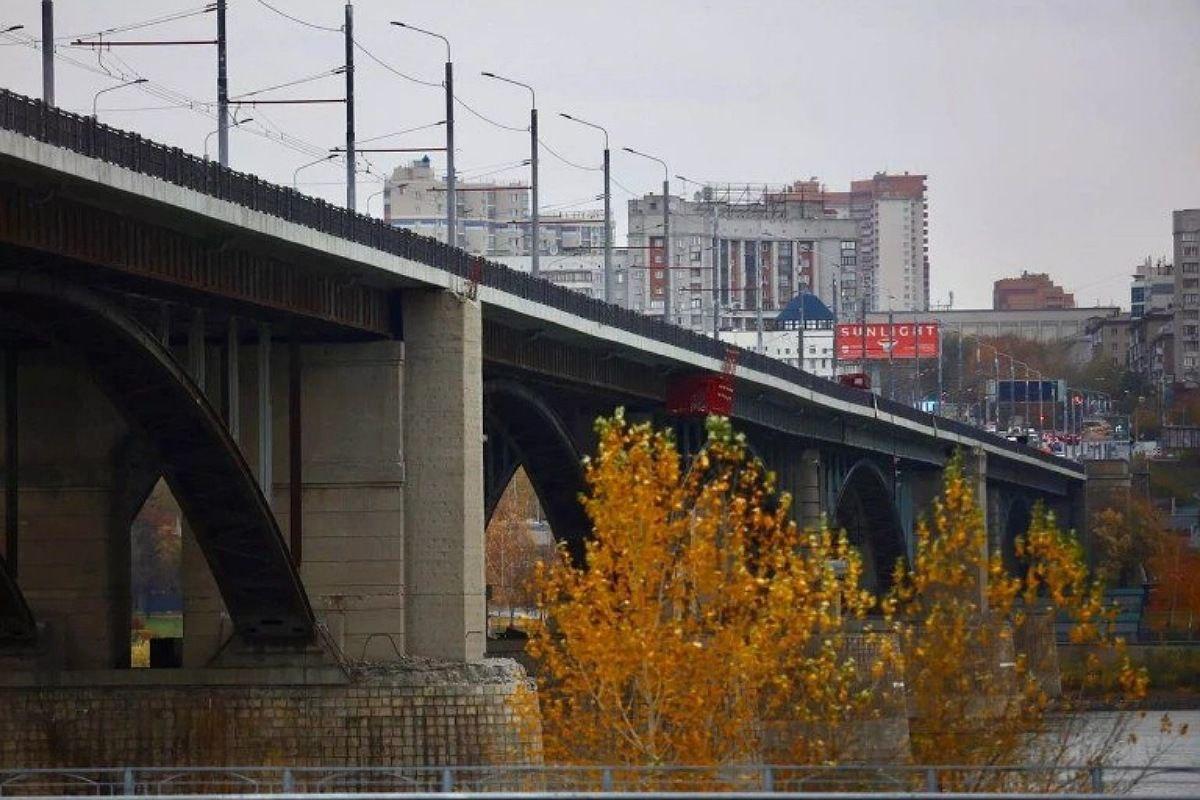 Октябрьский мост в Новосибирске отремонтируют в 2026 году