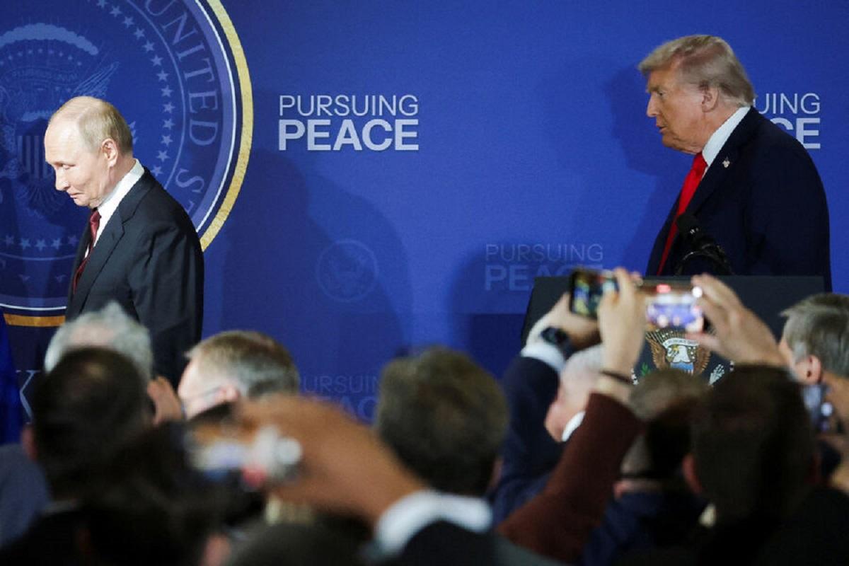 Запланированный после встречи на Аляске обед делегаций России и США отменен