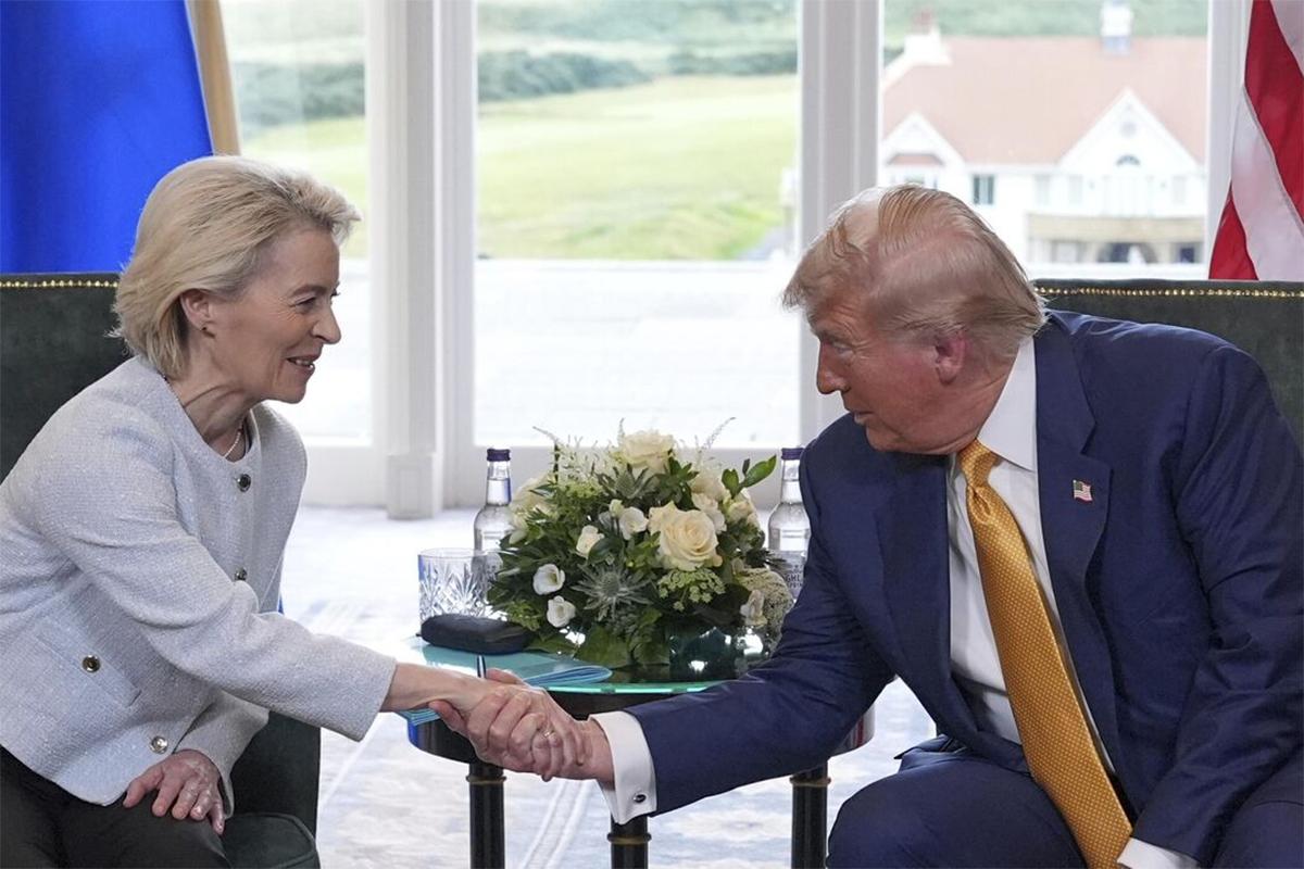 Фон дер Ляйен рассказала подробности о новом торговом соглашении с США