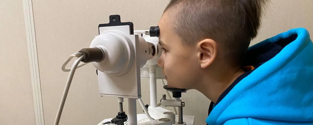 В детской поликлинике №2 Красногорска открылся кабинет охраны зрения