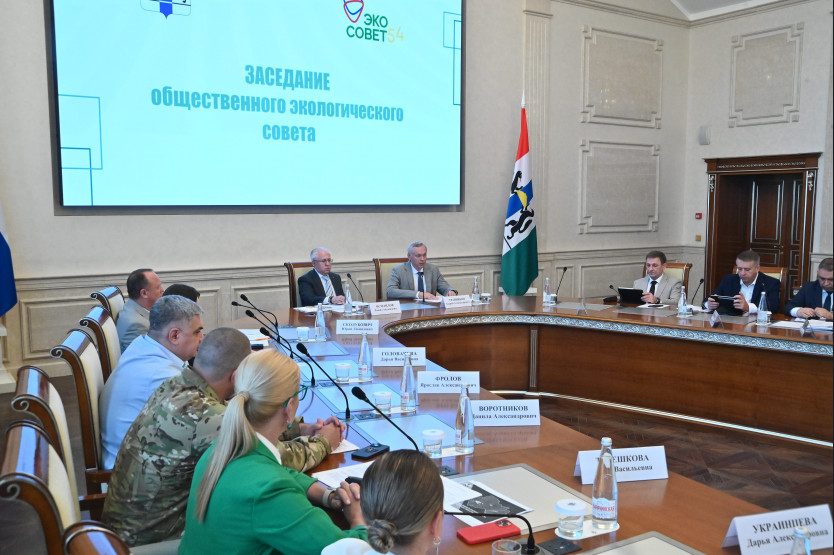 «Важно не просто обмениваться информацией, а корректировать актуальность направления работы»: Андрей Травников поддержал создание Общественного экологического совета при губернаторе Новосибирской области
