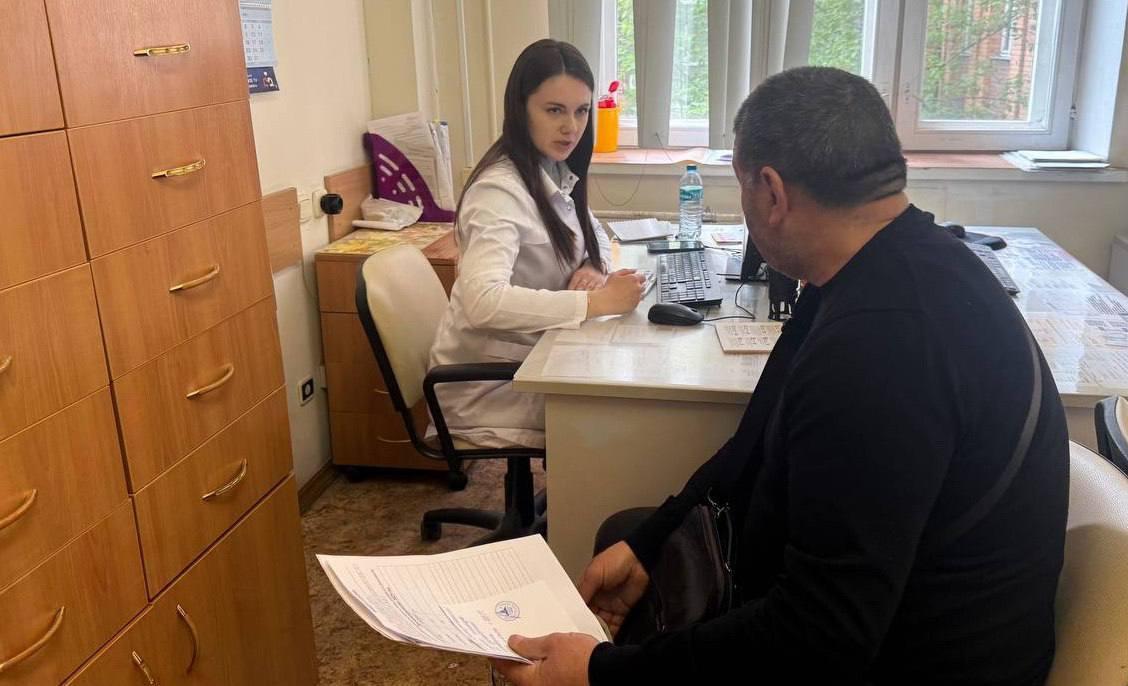 17 мая в больнице Городского округа Пушкинский прошел осмотр для участников СВО и их близких