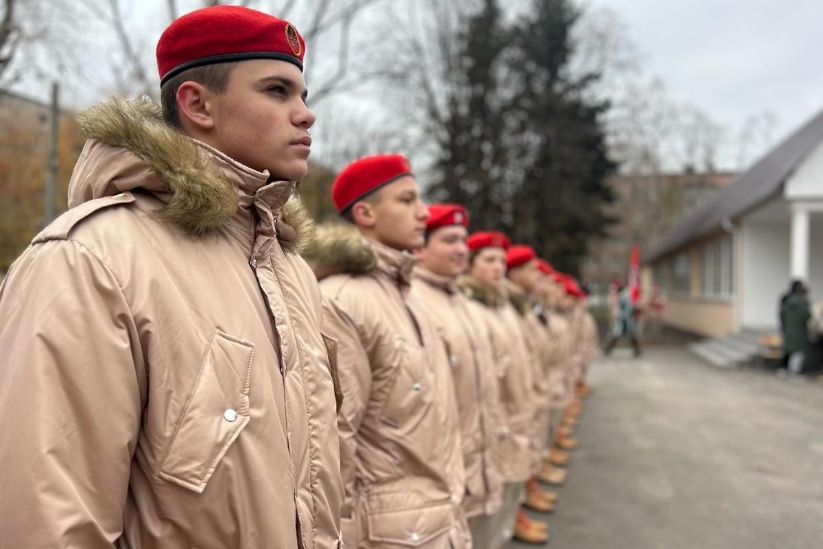 В ДНР юнармейцы начали работать под наставничеством ветеранов боевых действий