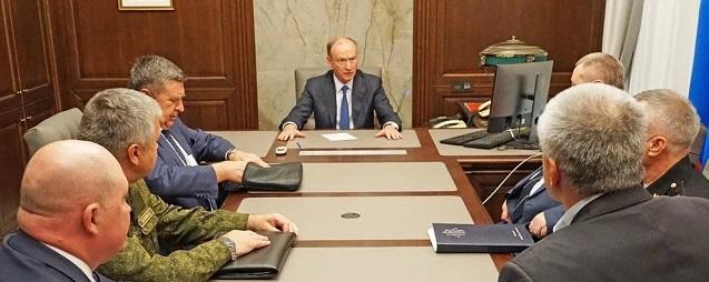 В Севастополе секретарь Совбеза Патрушев провел совещание по безопасности Крыма