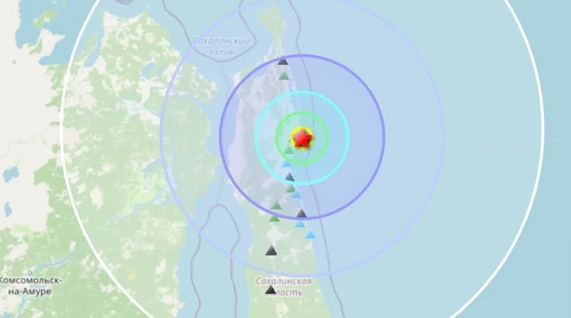 На Сахалине специалисты зафиксировали землетрясение магнитудой 3,4