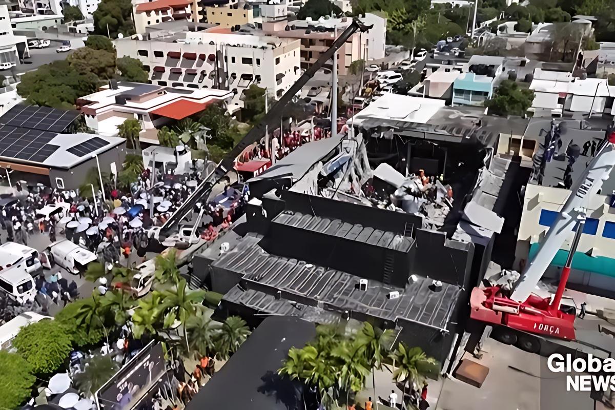 Обрушение крыши ночного клуба в Доминикане унесло десятки жизней