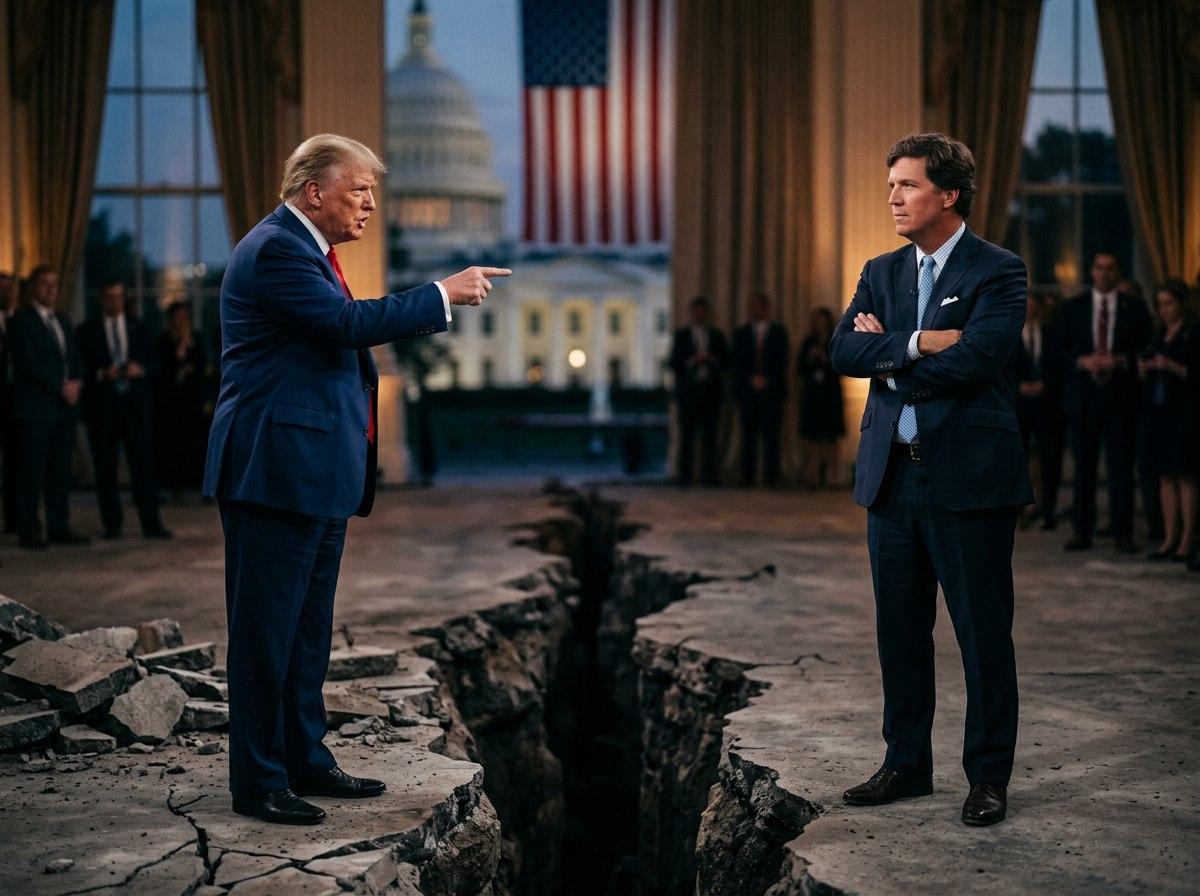 Карлсон «слил» все мерзости Белого дома. Трамп в ярости, республиканцы в шоке