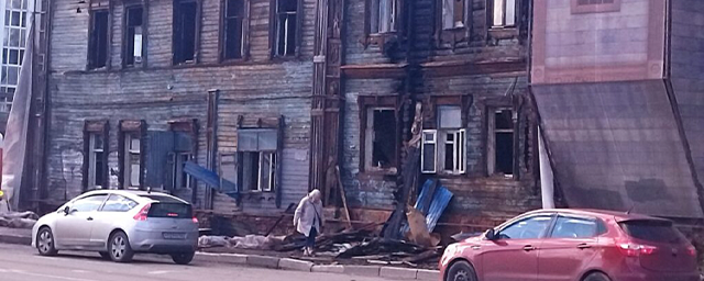 В Нижнем Новгороде разобрали дом Самгина начала XX века из-за метростроя