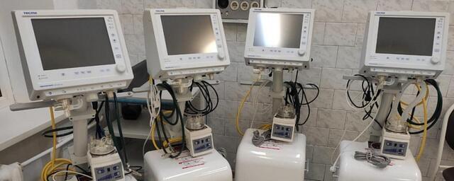 Новые аппараты ИВЛ привезли в пять больниц Краснодарского края