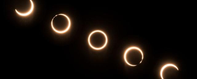 Жители Якутии впервые за 55 лет увидели кольцеобразное солнечное затмение
