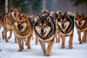 Девочку доставили в больницу после нападения собак в Курганской области