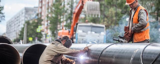 В Омске из-за ремонта теплосетей до 1 октября перекрыли несколько улиц