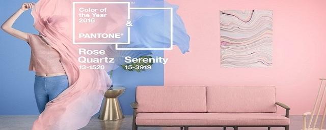 Pantone назвал модные цветовые сочетания в оформлении интерьера