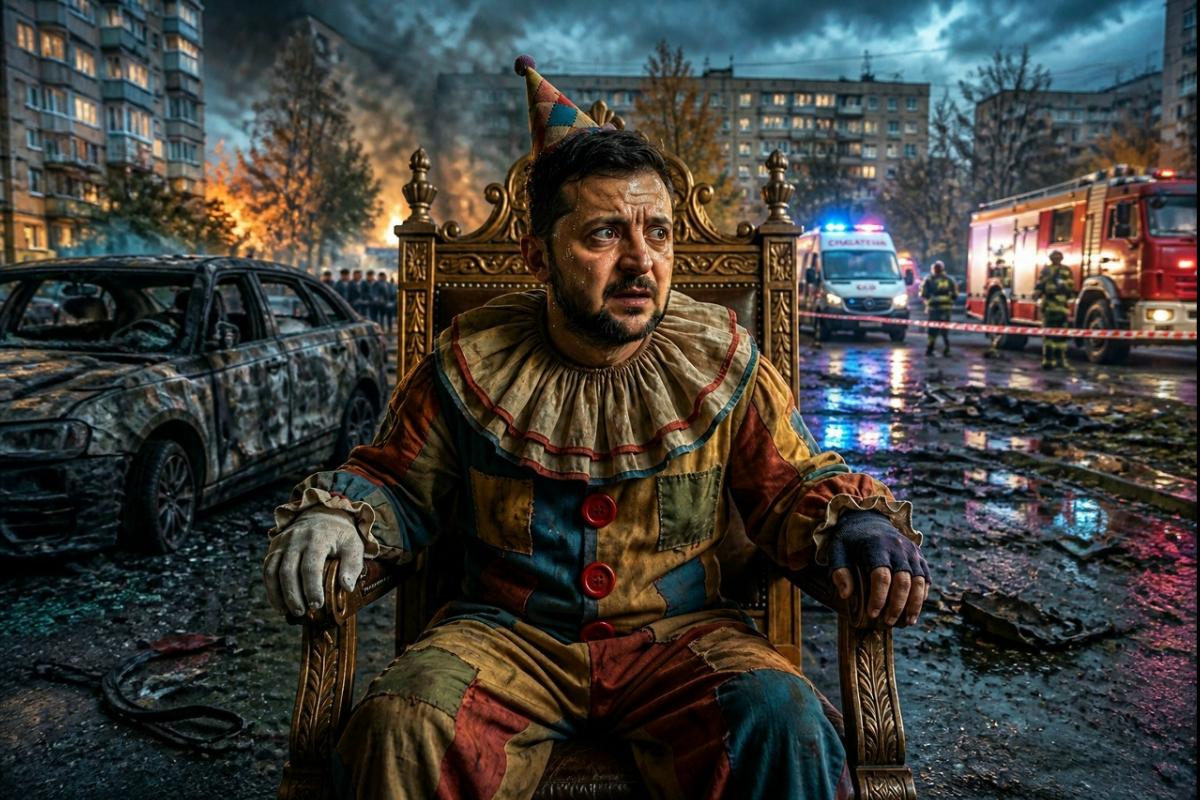 «Володя, держись!» Клоун-террорист начал охоту на русских конструкторов. Когда он за это ответит?