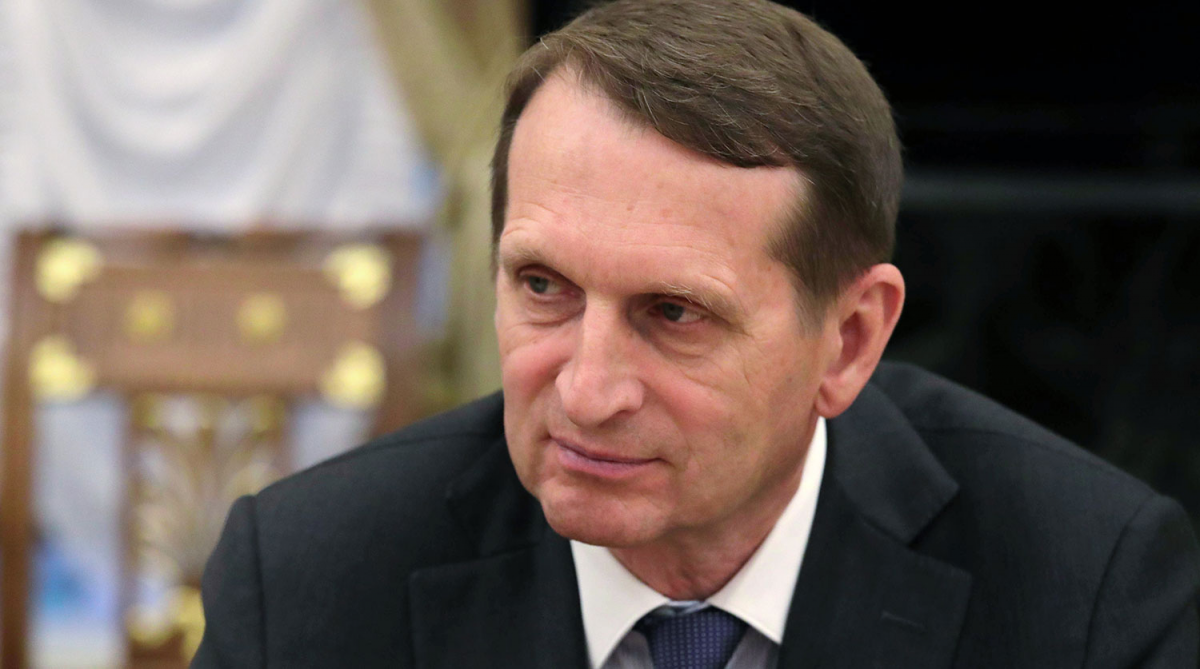 Глава СВР Нарышкин считает печальной судьбу Украины при нынешнем режиме