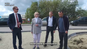 «Эти объекты выбрали сами жители»: Ирина Гехт проверила ход благоустройства трех территорий в Нарьян-Маре по нацпроекту «Инфраструктура для жизни»
