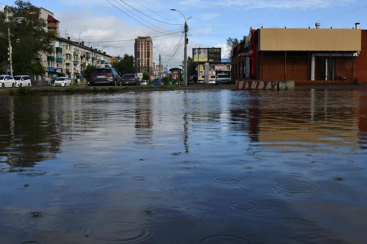 Уровень воды в Чите внезапно поднялся до 3,4 метра