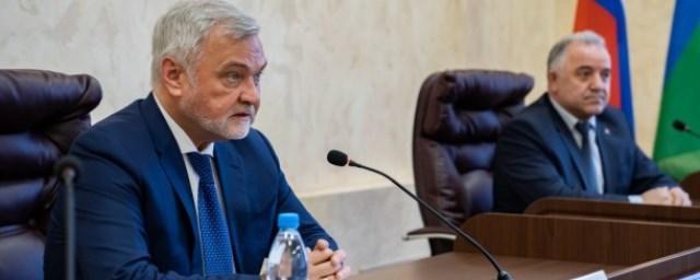 Владимир Уйба заявил о приоритете строительства дорог в регионе