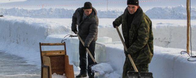 Иркутян приглашают принять участие в строительстве иордани на Якоби