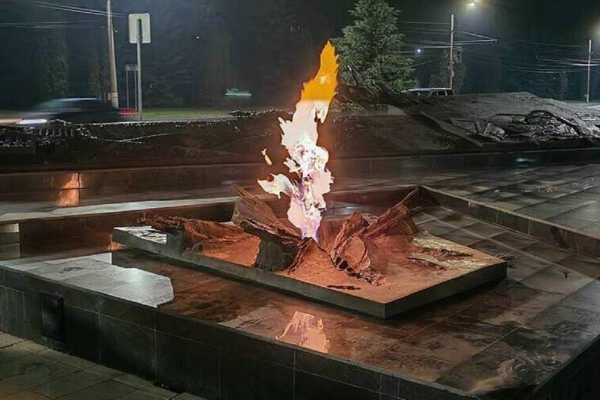 В Курске восстановили подачу газа на мемориал «Курская дуга»