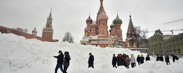 Moscow is expected to receive 25% of monthly snowfall by Saturday
