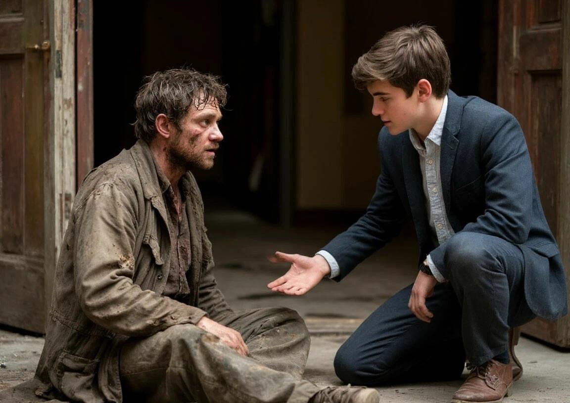 Накормил и нашёл семью. Как небезразличный кубанский парень помог бездомному обрести дом