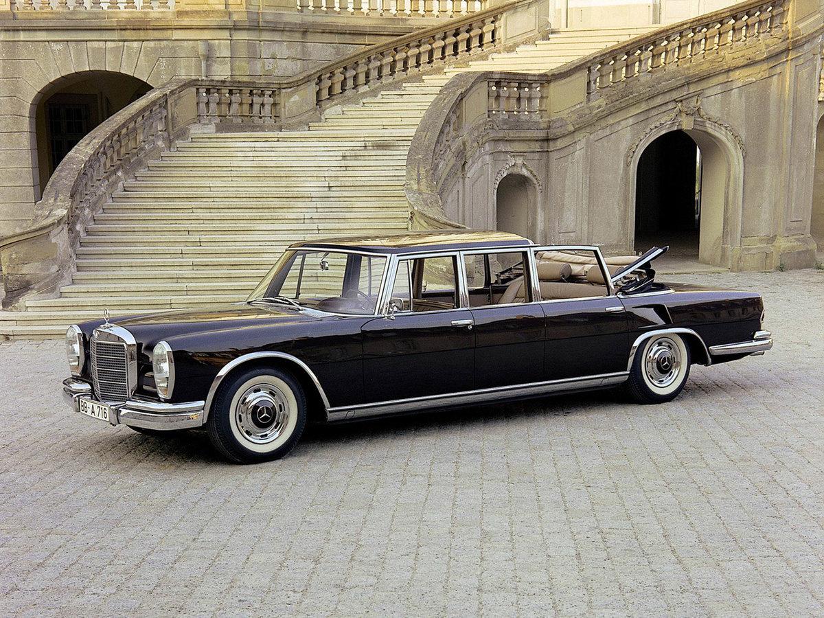 Уникальный Mercedes-Benz 600 Pullman Landaulet выставили на продажу