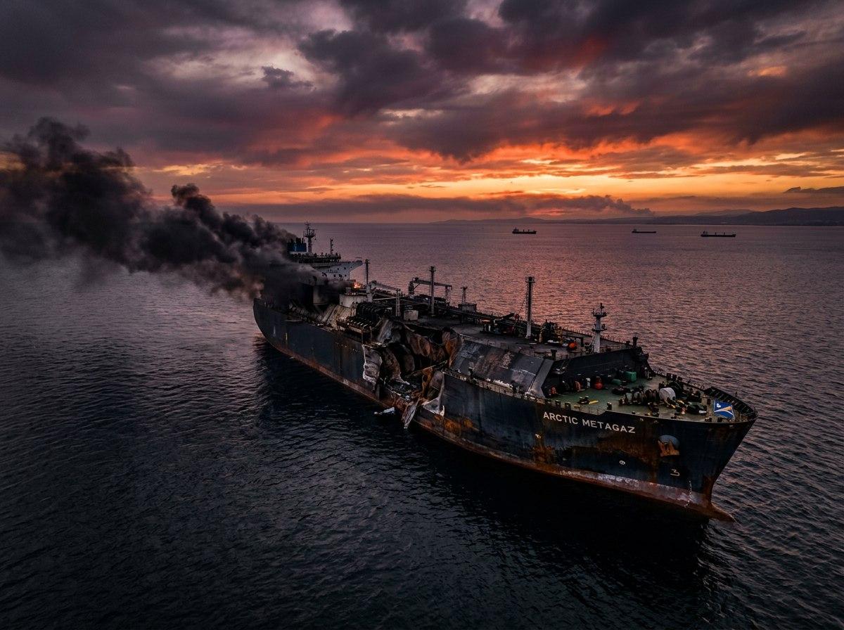 Корабль-призрак без экипажа. Российский танкер дрейфует в открытом море. Почему все его боятся?