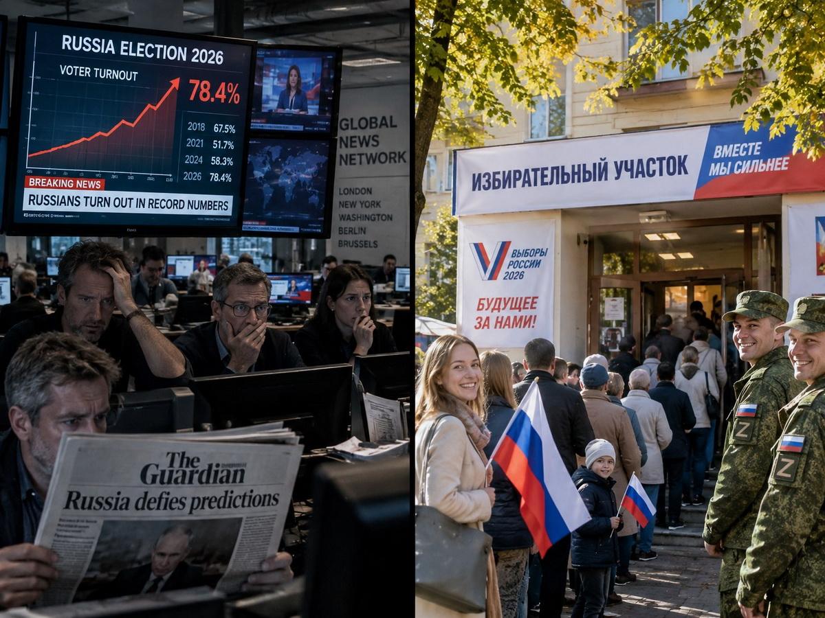 Выборы в Госдуму 2026: Первые результаты. Запад ждал краха — Россия ответила явкой