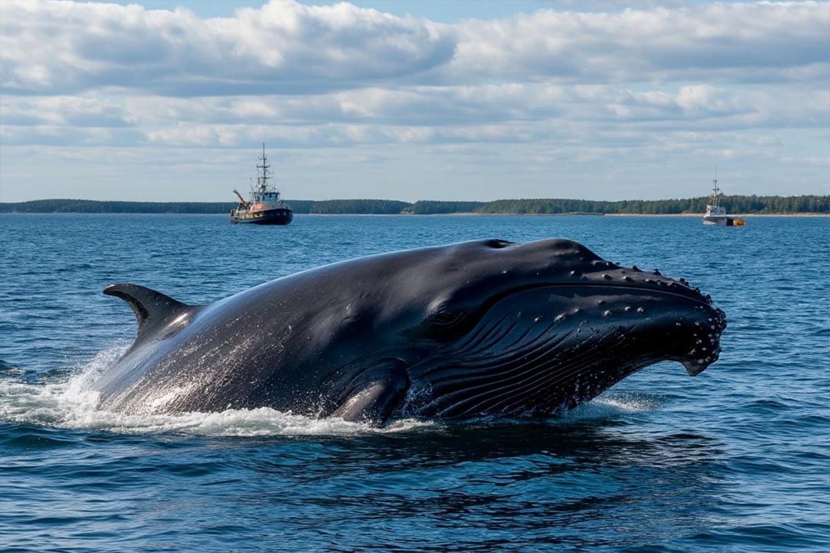 Подводный аквариум для Тимми: немцы начинают решающую эвакуацию кита из Балтики
