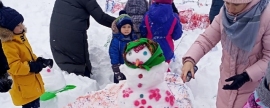 В Электрогорске прошел Фестиваль снежных фигур
