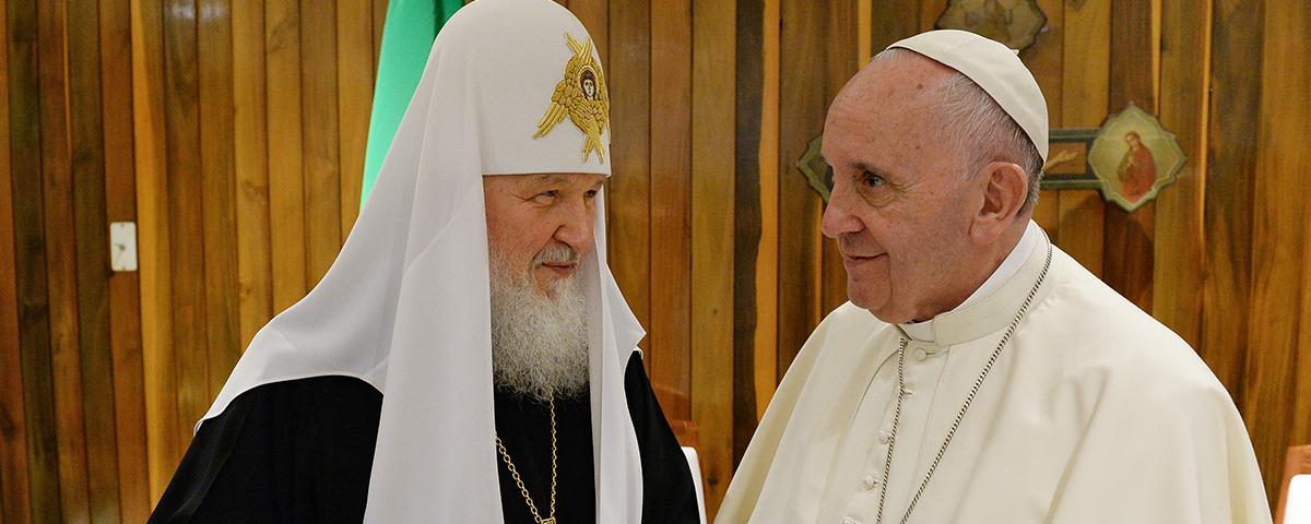 Папа Римский Франциск намерен встретиться с Патриархом Кириллом
