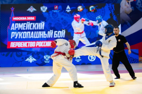 Сборная Астраханской области завоевала бронзу на первенстве России по армейскому рукопашному бою