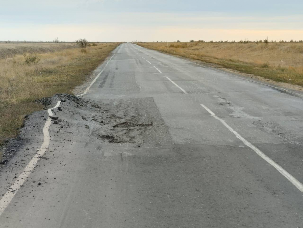 В Ахтубинском районе Астраханской области отремонтируют 30 км автодороги Волгоград-Астрахань