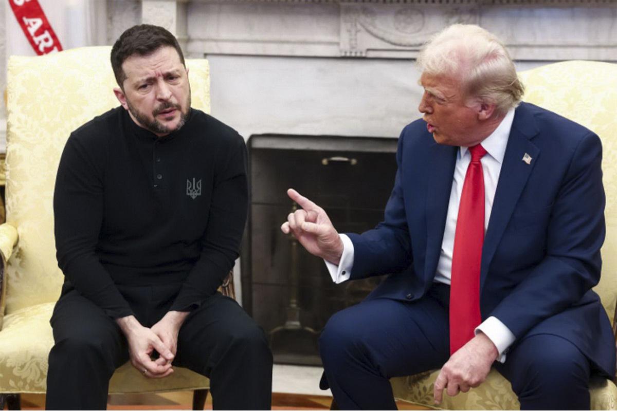 «Он смирился, но в ужасе». Эксперт расшифровал жесты Зеленского на встрече с Трампом