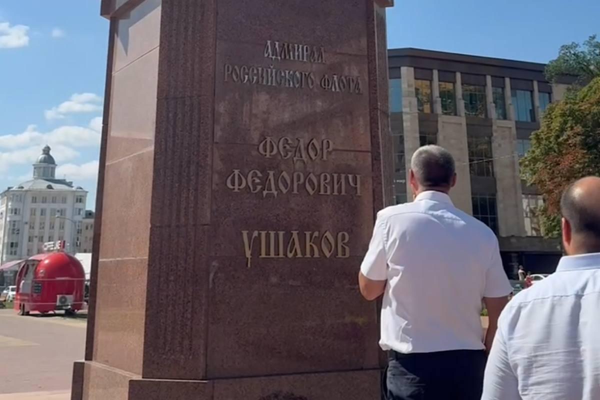 В Саранске благоустраивают территорию вокруг Кафедрального собора Феодора Ушакова