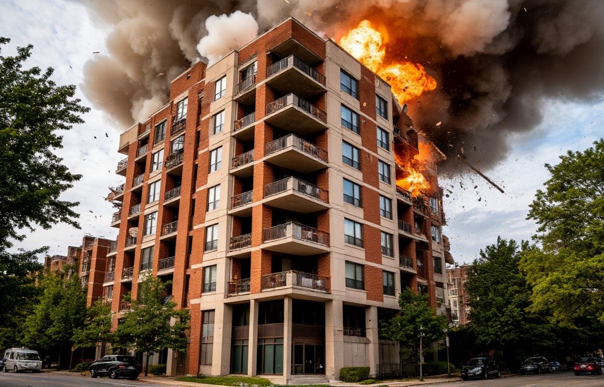 Страйкбол, граната и пятый этаж: что известно о взрыве в Петербурге