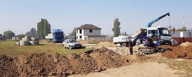 В Краснострельском сельском поселении завершено строительство сетей водоснабжения в микрорайоне новой жилой застройки пос.Стрелка