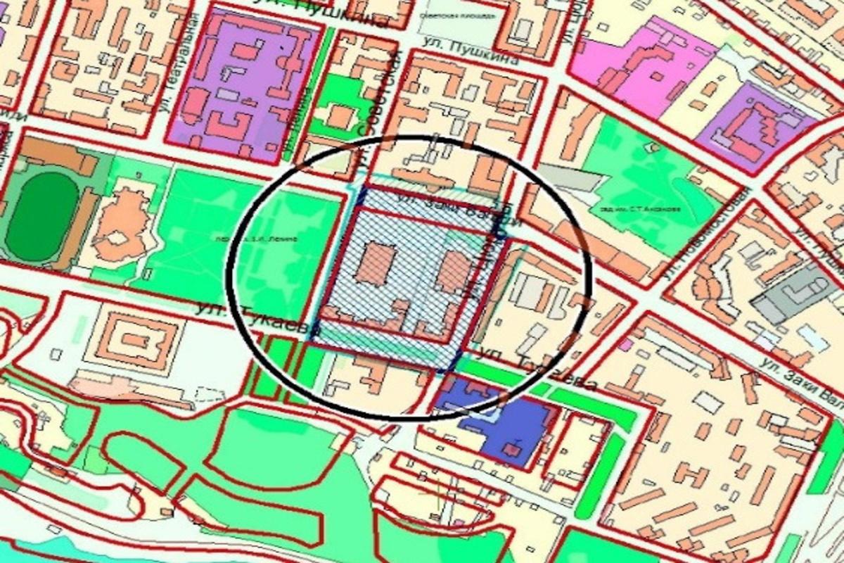 Администрация Уфы утвердила разработку проекта застройки исторического центра города