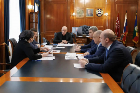 Мэр Черкесска Алексей Баскаев представил новую схему обращения с ТКО в республиканской столице главе КЧР Рашиду Темрезову