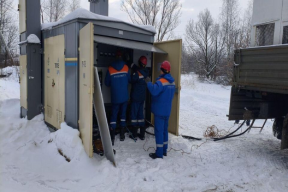 В Ступино установили новую подстанцию для поселка медиков