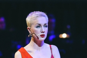 Дарья Мороз пришла проститься с Ниной Гребешковой на Кунцевском кладбище