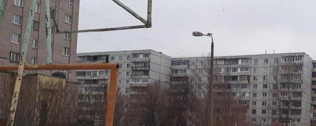 Власти ищут новгородца, незаконно установившего баскетбольные стойки во дворе