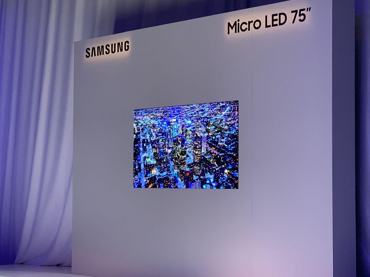 Samsung представила новые телевизоры MICRO LED и QLED