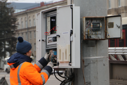 В Грозном в течение года установят 24 дорожных контроллера и 153 детектора транспорта