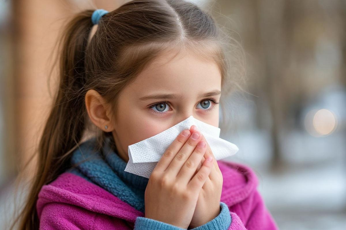 В новосибирские больницы ежедневно поступают десятки детей с гриппом и ОРВИ