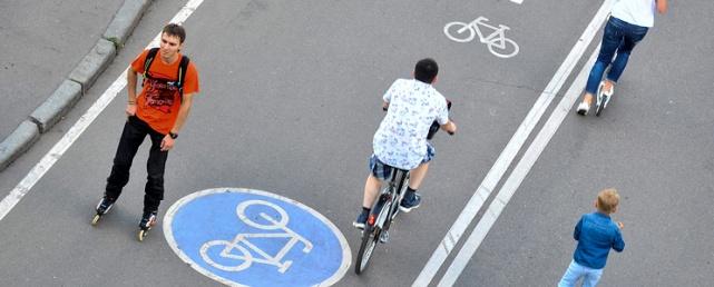 В парке «Коломенское» ко Дню города запустят сеть велодорожек