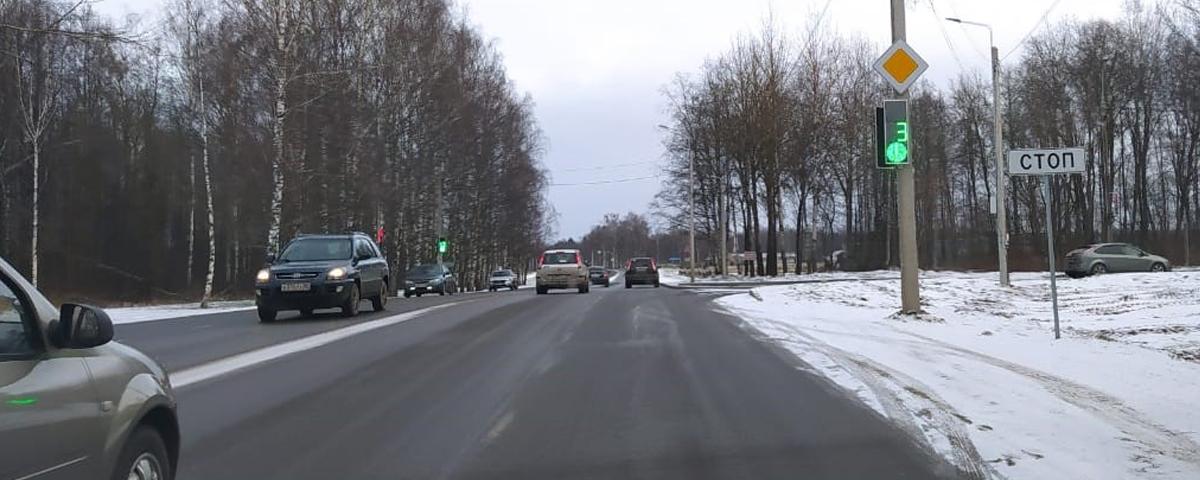 На новой дороге в Костроме фиксируют высокий трафик автомобилей с первого дня открытия