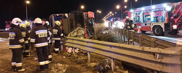 Шестеро украинцев погибли в страшном ДТП с автобусом в Польше